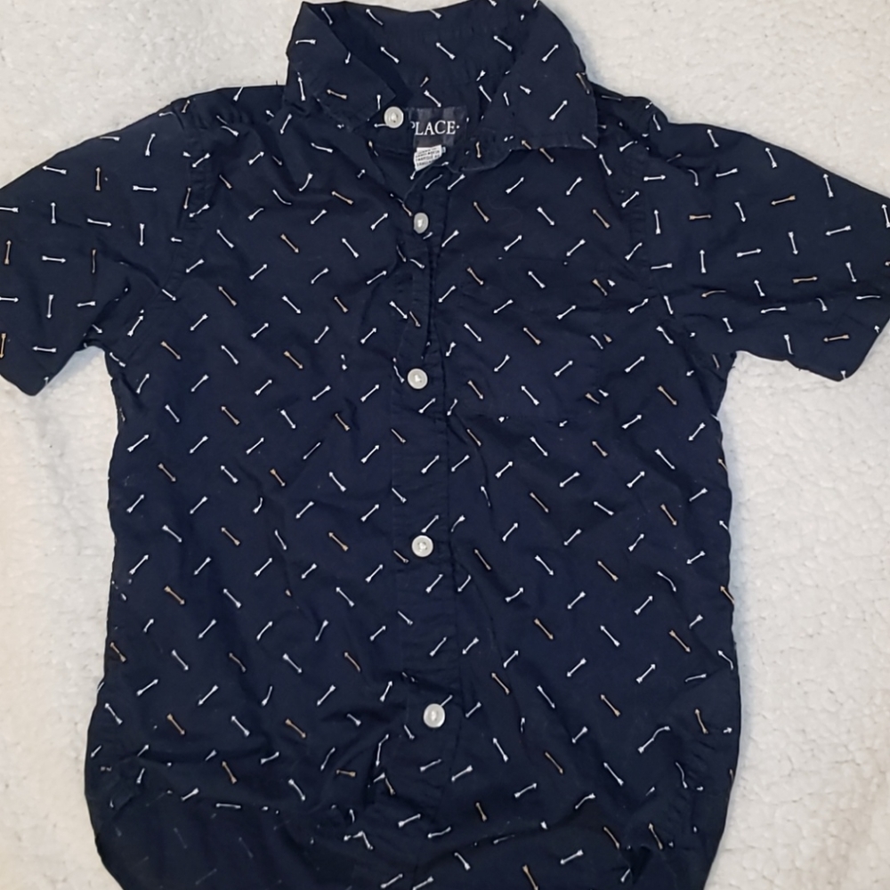 Super Cute Boy's Collared Shirt